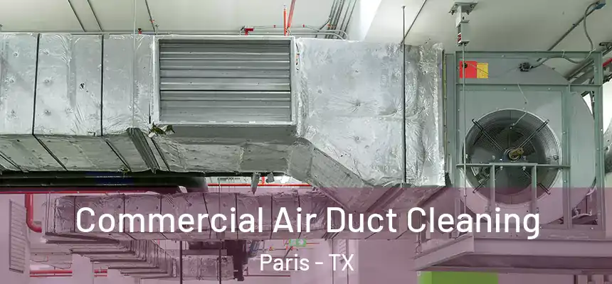  Commercial Air Duct Cleaning Paris - TX