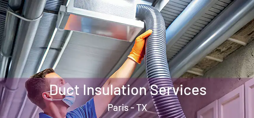 Duct Insulation Services Paris - TX